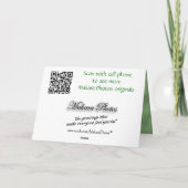 Old Rocker- Anniversay or any occasion Karte (Rückseite)