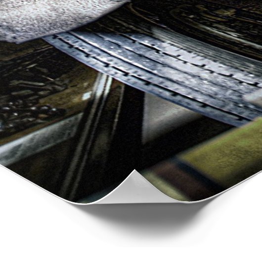 Old Rolls Royce Poster (Ecke)