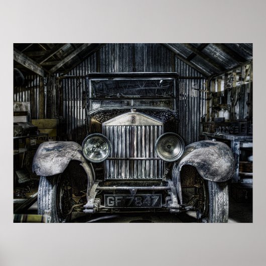 Old Rolls Royce Poster (Vorne)