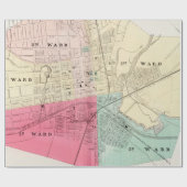 Old Rome NY Map (1874) Geschenkpapier (Flach)