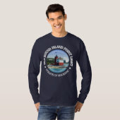 Old Round Island Point Light T-Shirt (Vorne ganz)