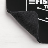 Old Row Fishing Team Funny For Men Women Mousepad (Ecke)