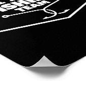 Old Row Fishing Team Funny For Men Women Poster (Ecke)