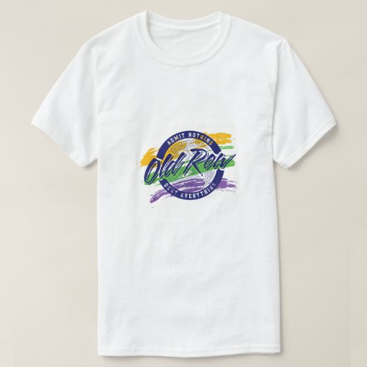 Old Row Mardi Gras Circle T-Shirt (Design vorne)