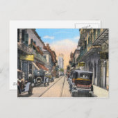 Old Royal Street New Orleans Postkarte (Vorne/Hinten)