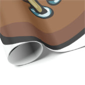 Old Rugby Ball Geschenkpapier (Rolleneckpunkt)