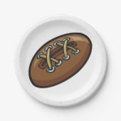 Old Rugby Ball Pappteller (Vorderseite)