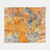 Old rust texture. Grunge rusted metal background. Fleecedecke (Vorderseite (Horizontal))