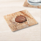 Old Rusty Nail Custom Square Untersetzer (angewinkelt)