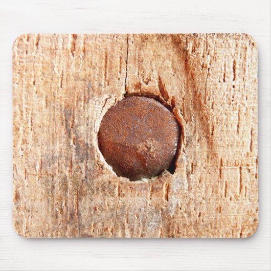 Old Rusty Nail Mouse Mat Mousepad (Vorne)