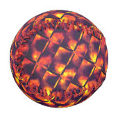 Old Rusty Plattformen in Colors of ember and fire Baseball (Vorderseite Links)