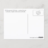 Old Sacramento District Travel Foto Postkarte (Rückseite)