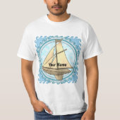 Old Sailboat t-shirt (Vorderseite)