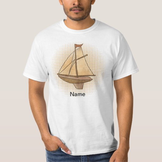 Old Sailboat T-Shirt (Vorderseite)