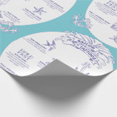 Old Sailor Tattoo Meanings Illustrierte Geschenkwr Geschenkpapier (Ecke)