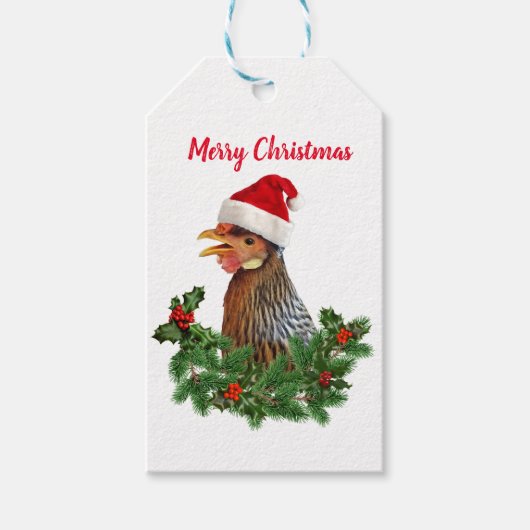 Old Saint Chick Geschenkanhänger (Vorderseite)