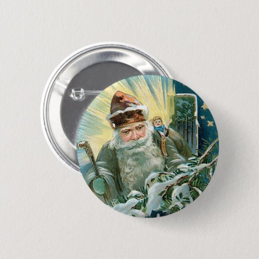 Old Saint Nicholas Button (Vorne & Hinten)