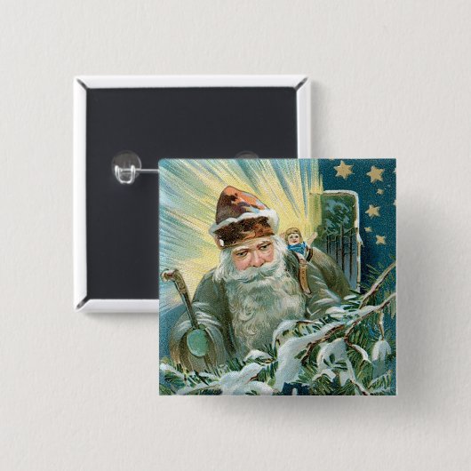 Old Saint Nicholas Button (Vorne & Hinten)