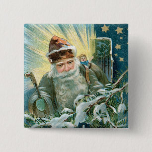 Old Saint Nicholas Button
