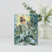 Old Saint Nicholas Feiertagspostkarte (Stehend Vorderseite)