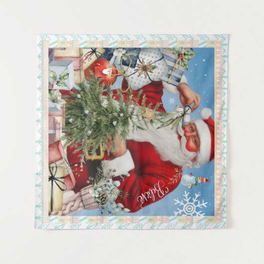 OLD SAINT NICK WANDTEPPICH (Vorderseite (Horizontal))