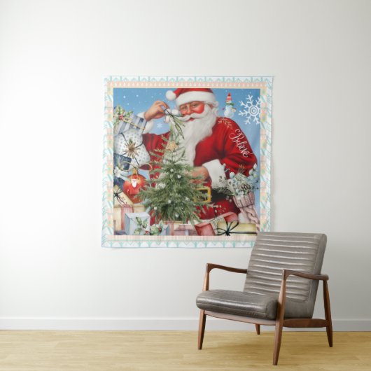 OLD SAINT NICK WANDTEPPICH (Beispiel)