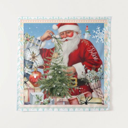 OLD SAINT NICK WANDTEPPICH (Vorderseite)