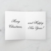 OLD SAINT NICK Weihnachtskarte Feiertagskarte (Innenseite)