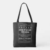 Old Salem Witch Trials Tote Tag Tasche (Rückseite)