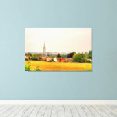 Old Salisbury Cathedral, Salisbury, Wiltshire, Ver Leinwanddruck (Insitu (Holzboden))
