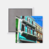 Old San Juan Magnet (Vorderseite/Rückseite)