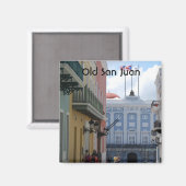 Old San Juan Magnet (Vorderseite/Rückseite)