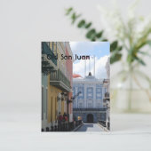 Old San Juan Postkarte (Stehend Vorderseite)