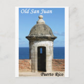 Old San Juan Postkarte (Vorderseite)
