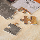 Old San Juan Puerto Rico Flag Street Art Door Puzzle (Seite)