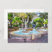 Old San Juan Puerto Rico Postcard Postkarte (Vorne/Hinten)