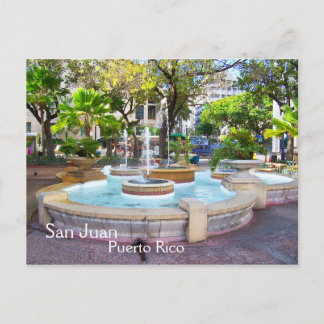 Old San Juan Puerto Rico Postcard Postkarte