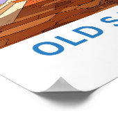 Old San Juan Puerto Rico Reisen Print Poster (Ecke)