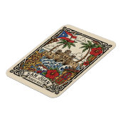 Old San Juan Puerto Rico Travel Magnet (Linke Seite)