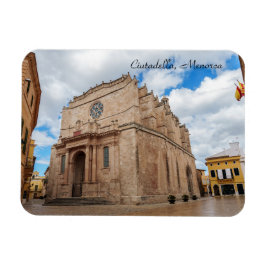 Old Santa Maria Cathedral in Ciutadella - Menorca, Magnet