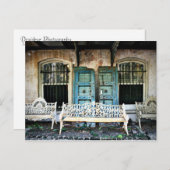 Old Savannah Gebäude Postkarte (Vorne/Hinten)