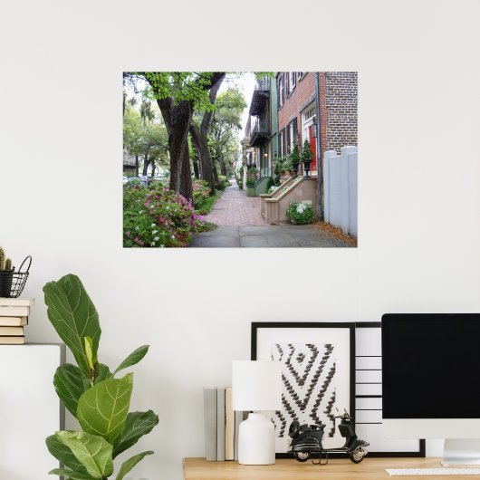 Old Savannah Poster (Heimbüro)