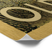 Old Saybrook Beach Vintage Travel Poster (Ecke)