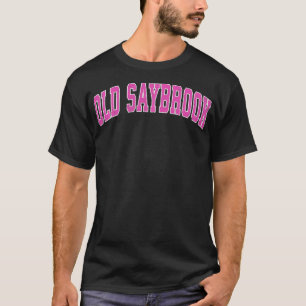 Old Saybrook Connecticut CT Vintage Sportdesign T-Shirt