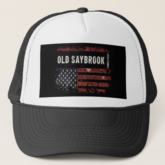 Old Saybrook Connecticut Truckerkappe