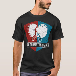 Old Schmetterhand Tischtennis Pingpong T-Shirt