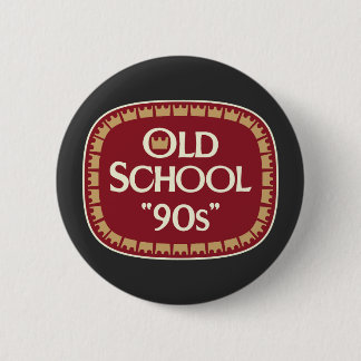 Old School 90er Malzbier 40oz Etikettendesign Button