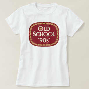 Old School 90er Malzbier 40oz Etikettendesign T-Shirt