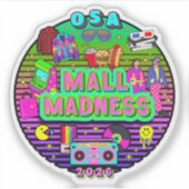 Old School April 2026 Logo Sticker (Vorderseite)