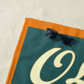 Old School BJJ Retro Rolling gym Strandtuch (Beispiel)